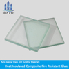 Hot Selling Switchable Heatproof Fire Resistance Glass Building Glass Panel