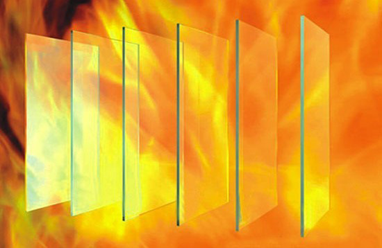 High Quality Tempered /Toughed Monolithic Fire Resistant Glass
