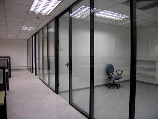 High quality building materials tempered Safety Glass for Office Interior Partition Wall panel 