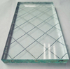 6mm Thick Safe Fireproof Wired Glass Fire-Resistant Glass with Metal Insert