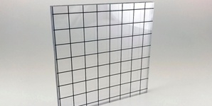 Safety Fireproof Wire Mesh Laminated Glass - Buy Wired Glass, Fire ...