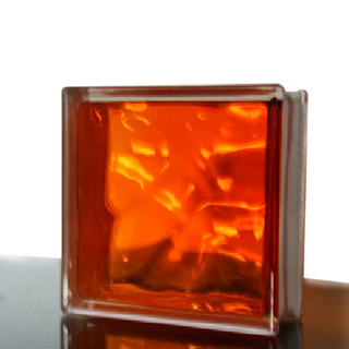 Hollow Cheap Colored Square Clear Art Building Solid Glass Block