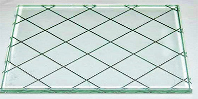 China Manufacturer 6mm Safety Wired Glass for Door Decorate