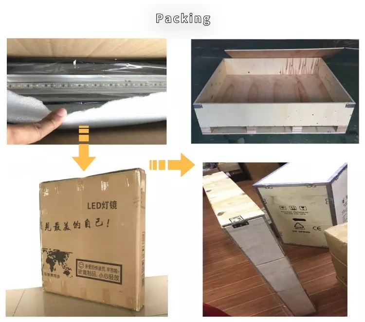 Intellengent Personalized Makeup Smart Touch Screen WiFi LED Mirror