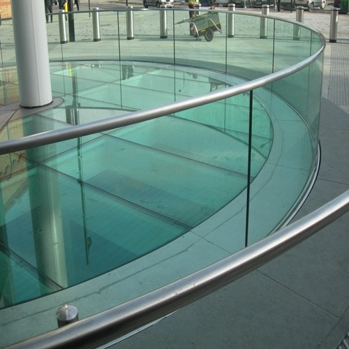Clear Tempered Frameless Fireproof/Fire Rated Resistant Glass