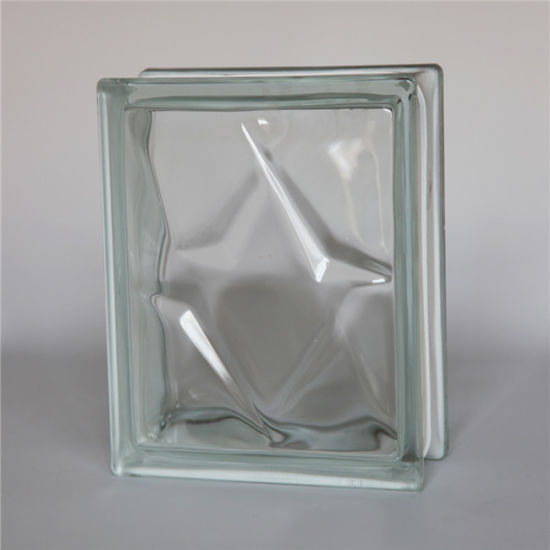 Patterned Tempered Safety Glass Block/Brick