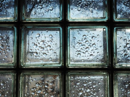 Colored Tinted Crystal Glass Block Wall Building Decorative Glass Brick