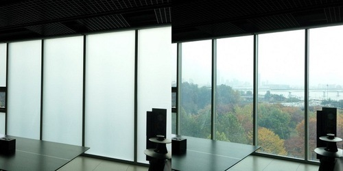 China supplier quality switchable pdlc smart glass with electric privacy film 