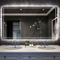 Wholesale Hotel Square Hanging Lighted Smart Bathroom LED Wall Mirror