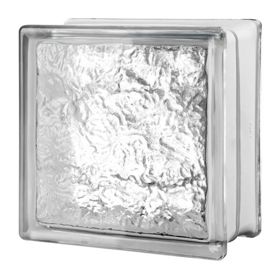 Patterned Tempered Safety Glass Block/Brick