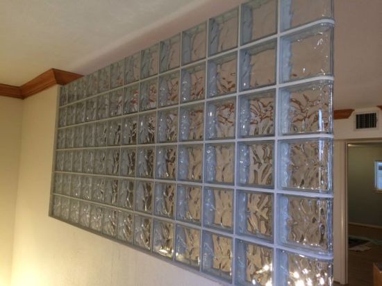 Glass Bricks for Home House Decoration Solid Glass Block
