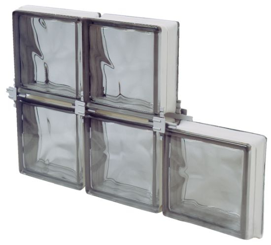 Colored Tinted Crystal Glass Block Wall Building Decorative Glass Brick