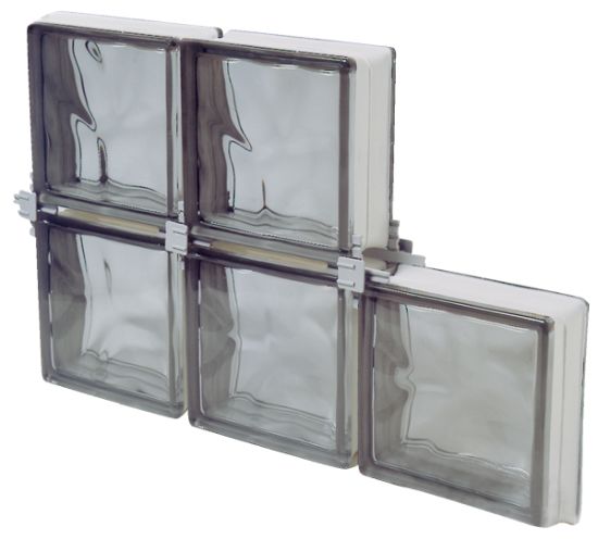 Colored Tinted Crystal Glass Block Wall Building Decorative Glass Brick
