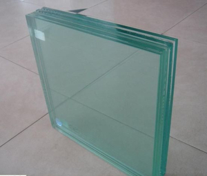 Tempered Glass Processing 26mm-Ei60 Double Layer Fire Rated Glazing Door and Partition System
