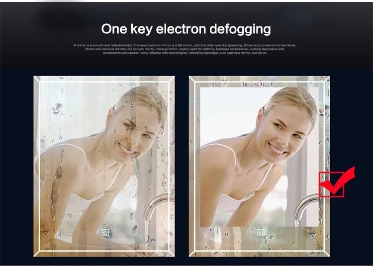 Intellengent Personalized Makeup Smart Touch Screen WiFi LED Mirror