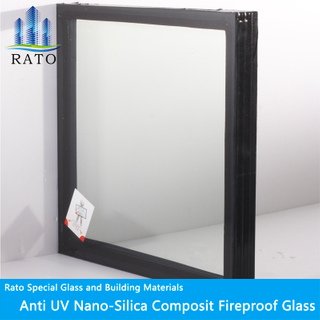 Good Quality Heat Proof Fire Rated Ei120 Double Layer Fire Resistant Insulation Glass for Public Places