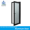 Aluminum swing Doors Aluminum Casement doors Tempered Laminated Double Triple Glazed Door