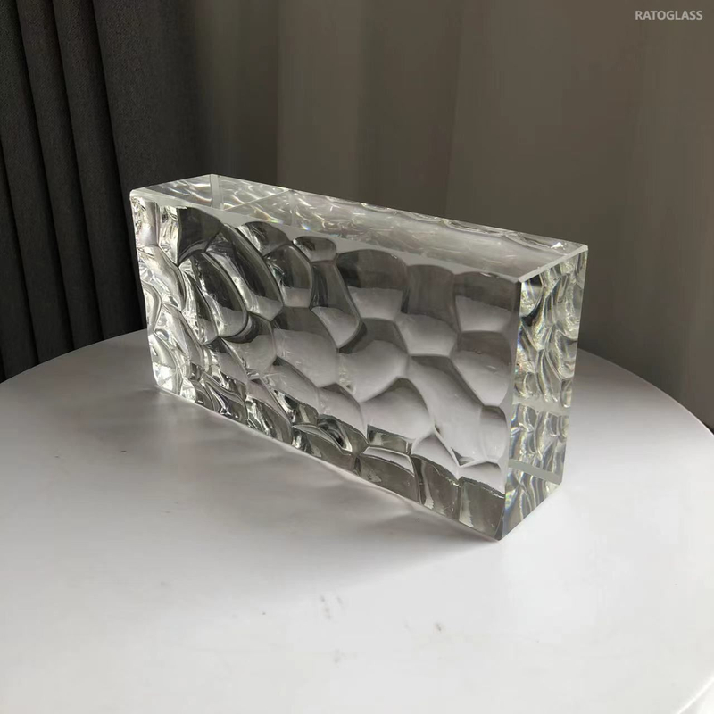 2024 Rectangular Ultra Clear Glass Glass Brick Glass Blcok