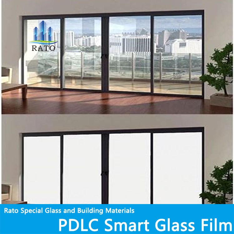 Factory Supply of Dimming Smart Glass Film Black Electrochromic Smart Film Pdlc Switchable Smart Film 