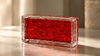 Hollow Glass Brick 200×100×50mm with Hidden LED Groove | Lightweight Glass Block for Illuminated Walls