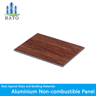 A2 Fireproof Aluminum Stone Grain Decorative Cladding Wall Board