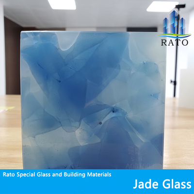 Color Tinted Artificial Stone Glass/Jade Glass for Countertop And Home Decoration