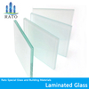 Wholesale 6.38 8.38 10.76mm Various Thick Clear/Low Iron/Tinted Color Safe Flat Curved PVB Sgp (Sentry) Annealed/Tempered Sandwich Laminated Glass Manufacturer
