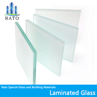 Safety Laminated Building Glass with Ultra Clear PVB Film