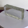 New 200*100*50 mm Clear Glass Brick With Ice Crystal Pattern
