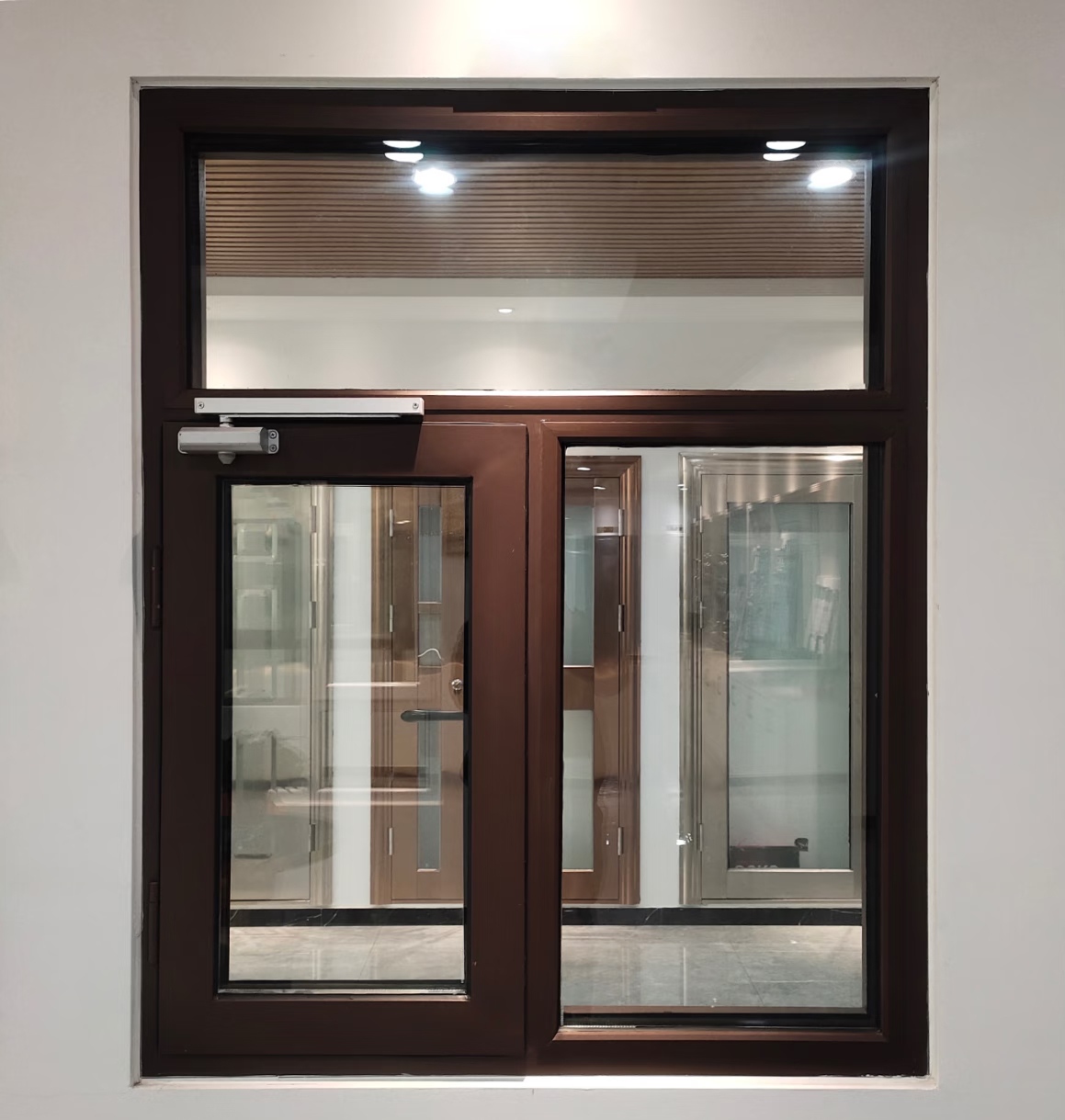 Fire rated glass window for hospital