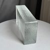 New 200*100*50 MM Crystal Glass Brick with Orange Peel Pattern Clear Brick Building Wall Partition Solid Glass Block for Home Decoration