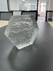 Hexagon Transparent Glass Brick Embedded Solid Hot Melt Glass Bricks Honeycomb Pattern Blocks for Wall Partition Decorative Glass Block