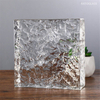 Hot Sale Transparent 150x50x50mm Crystal Solid Glass Bricks for Partition and Curtain Wall Square Glass Block for Home Hotel Decoration