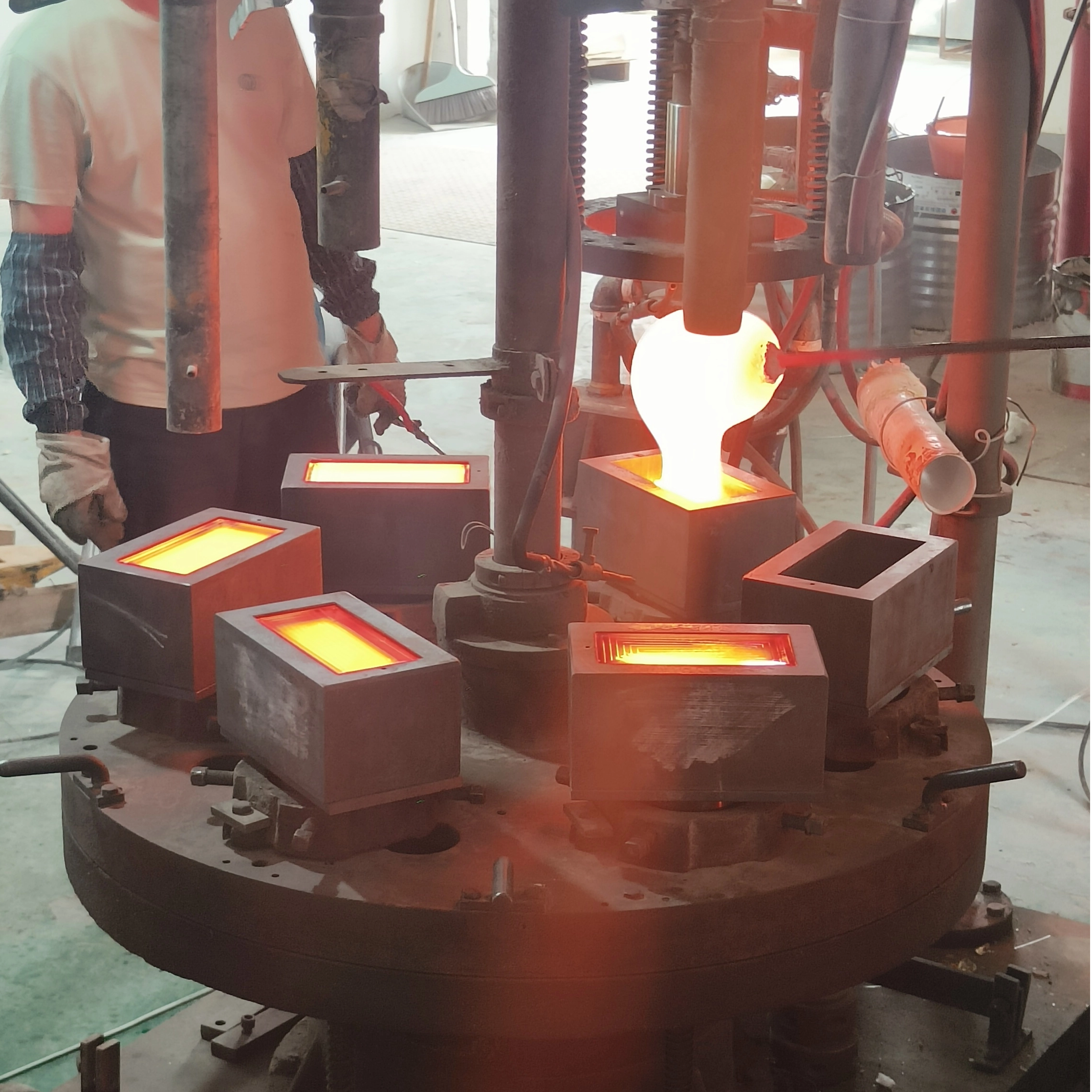 glass brick manufacture