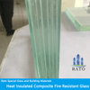 Heat-Insulating Composite High Transparency Indoor Use Fireproof Glass