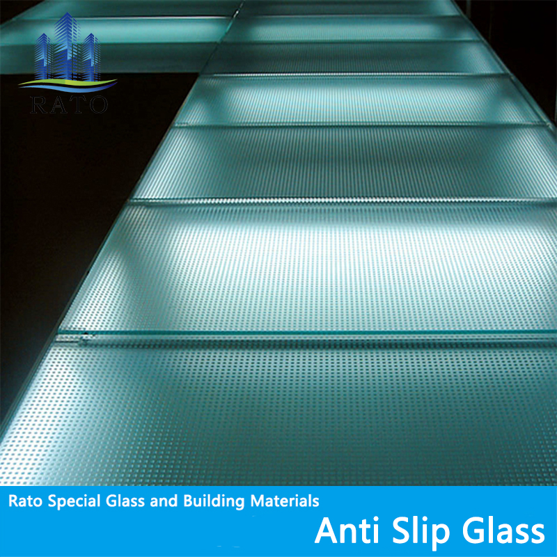 Structural Tempered Laminated Anti Slip Glass Floor Panels Price for Glass Dance Floor