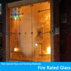 Fireproof Tempered Glass 90 Min 120 Min 1.5h 2h 5mm 6mm 8mm 12mm 15mm 19mm Fire Retardant Glass/fire Resistant Glass 