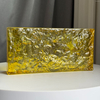High Quality Double-sided Ice Grain Glass Brick Partition Wall Crystal Brick Transparent Solid Hot-melt Square Glass Block