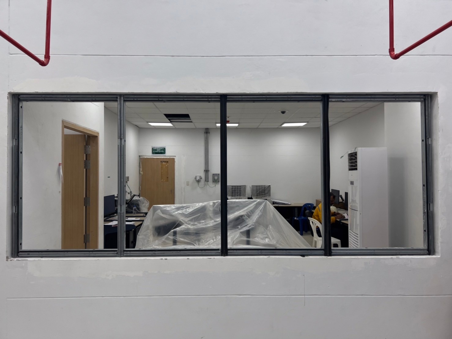 Fire-Rated Window Installation