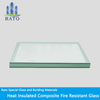 Fire Rated Composite Glass And Safety Architectural Door Glass
