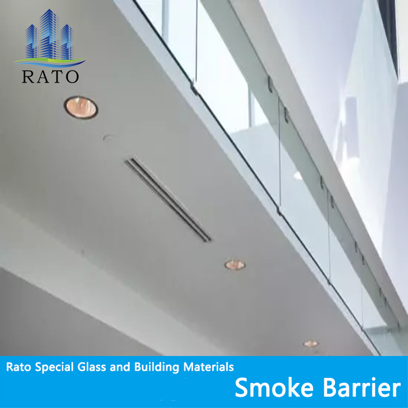 Modern Design Smoke Barrier Fire Protection Glass