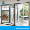 Heat Insulation patio aluminium glazed folding doors accordion doors