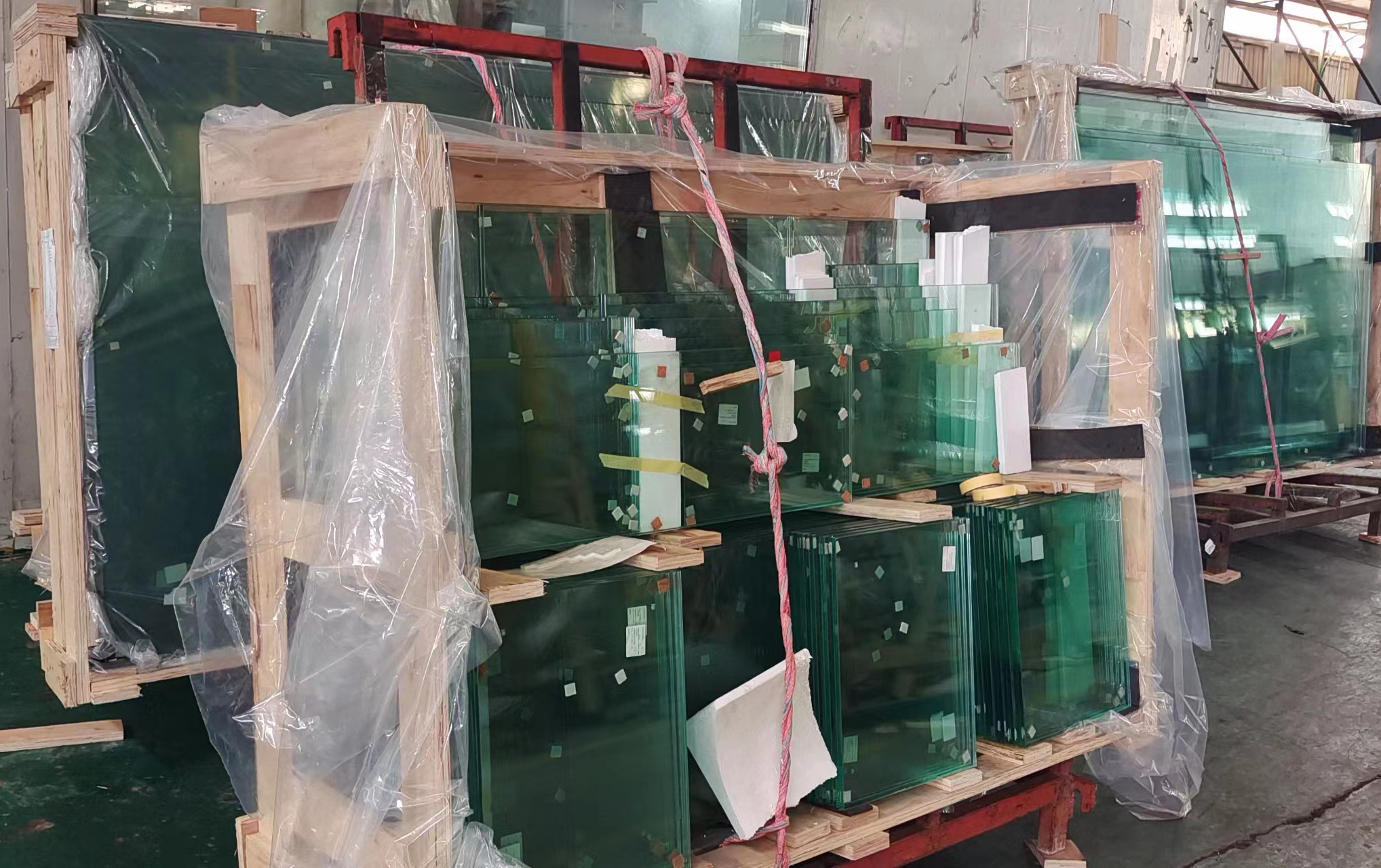 fire rated glass loading