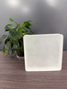 Frosted Glass Brick Home Interior Decorative Colored Solid Glass Brick 150x150x50mm Hot-melt Glass Wall Bricks for Building 