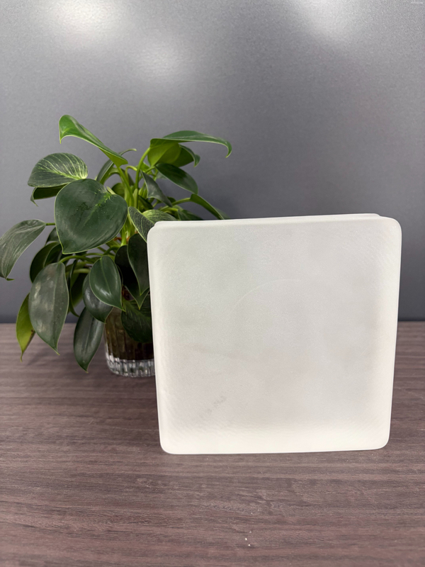Frosted Glass Brick Home Interior Decorative Colored Solid Glass Brick 150x150x50mm Hot-melt Glass Wall Bricks for Building 