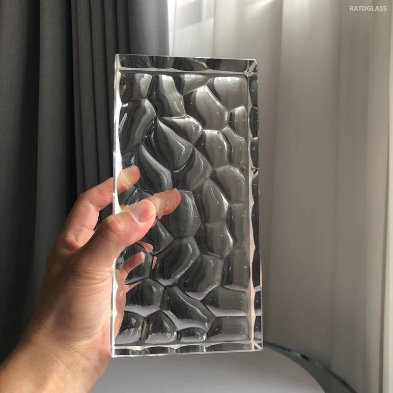 2024 Rectangular Ultra Clear Glass Glass Brick Glass Blcok