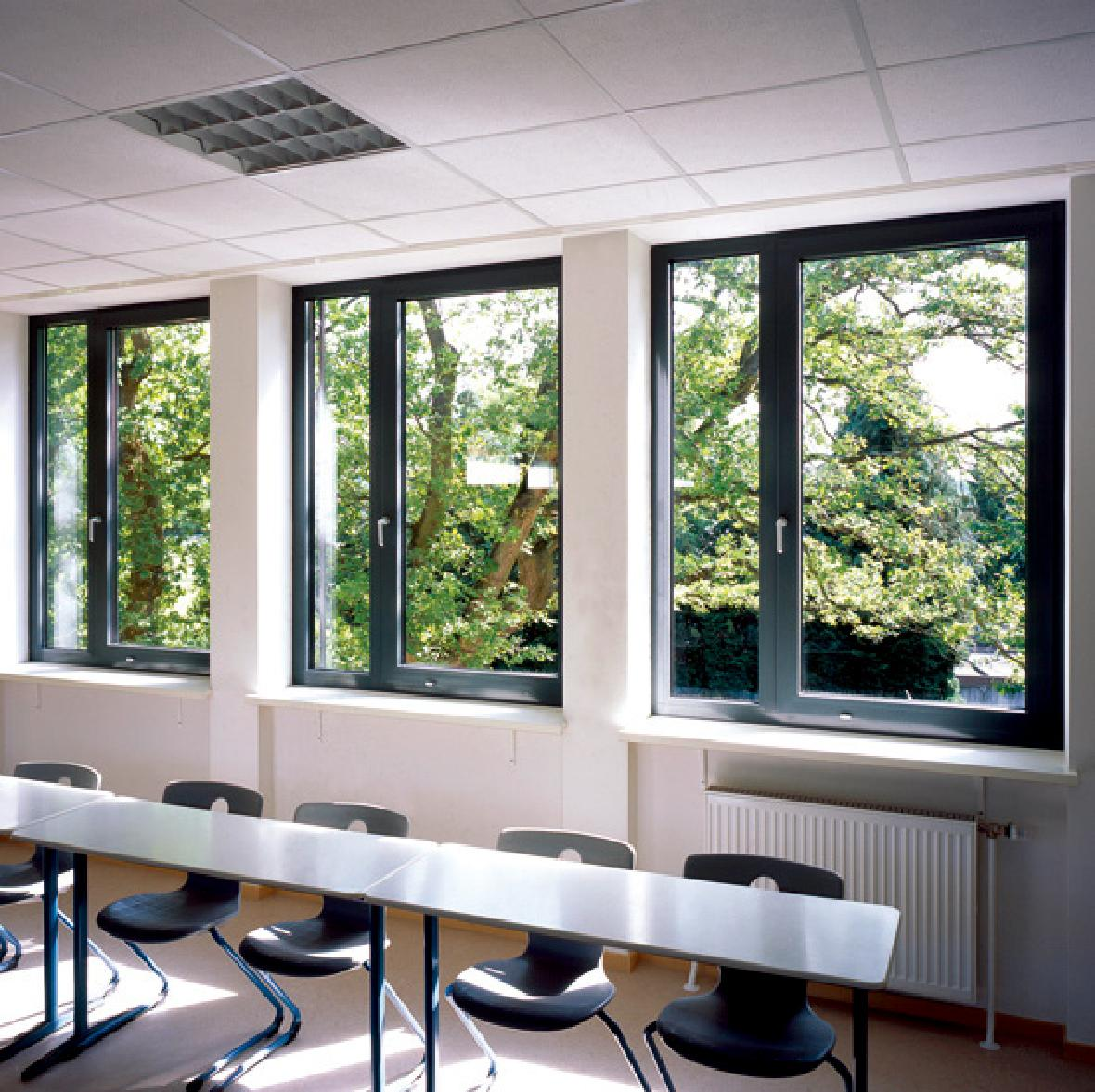 Aluminum-clad Steel Fireproof Glass Windows: The Perfect Combination of Safety And Performance