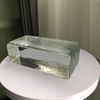 New Size 230*110*76mm,240 X 117x 55 mm Hot Melt Clear Glass Brick