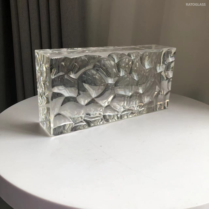 2024 Rectangular Ultra Clear Glass Glass Brick Glass Blcok