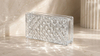 Clear pattern gass brick for wall
